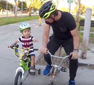 Cycling Coach Brinton with Andrei